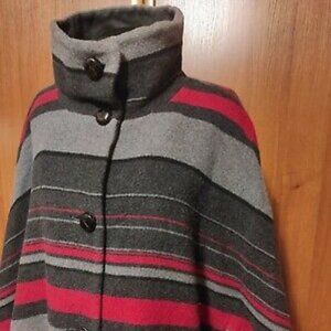 Love Moschino Woman's Poncho Jacket Coat Size USA 10 UK 14